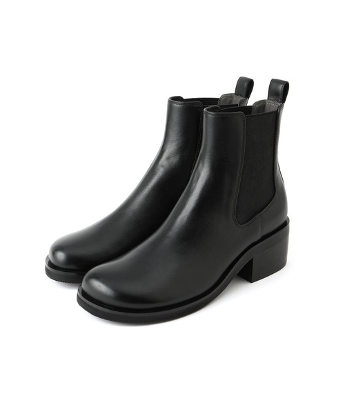 セール】レザーサイドゴアショートブーツ（ブーツ）｜ADAM ET ROPE