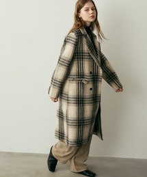 IENAロングコート ダブルボタン IENAロングコート ダブルボタン ダブルボタンロングコート・全2
