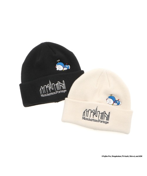 Manhattan Portage（マンハッタンポーテージ）の「Embroidery Watch DORAEMON（ニットキャップ/ビーニー・メンズ・アイボリー/ブラック・FREE）」の8枚目の写真