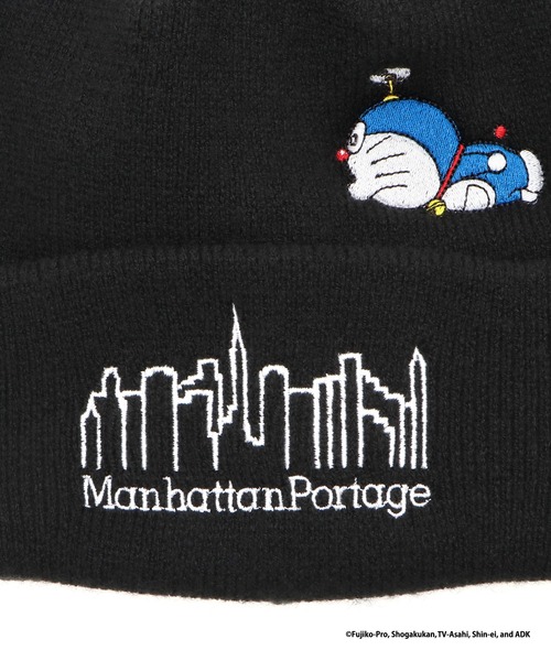 Manhattan Portage（マンハッタンポーテージ）の「Embroidery Watch DORAEMON（ニットキャップ/ビーニー・メンズ・アイボリー/ブラック・FREE）」の6枚目の写真