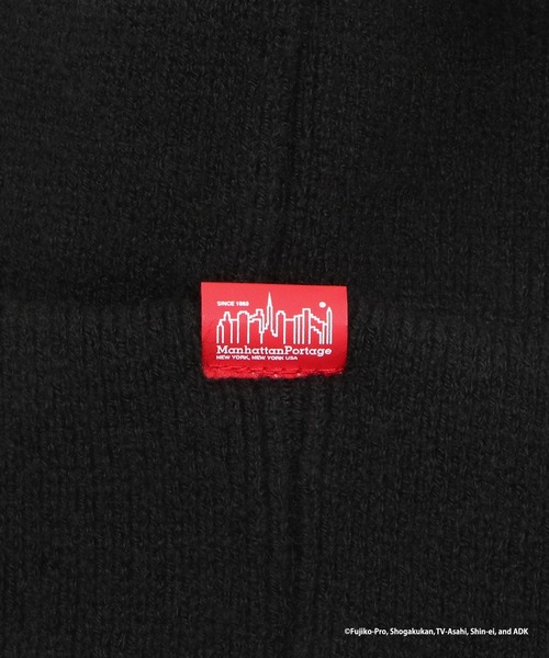 Manhattan Portage（マンハッタンポーテージ）の「Embroidery Watch DORAEMON（ニットキャップ/ビーニー・メンズ・アイボリー/ブラック・FREE）」の7枚目の写真