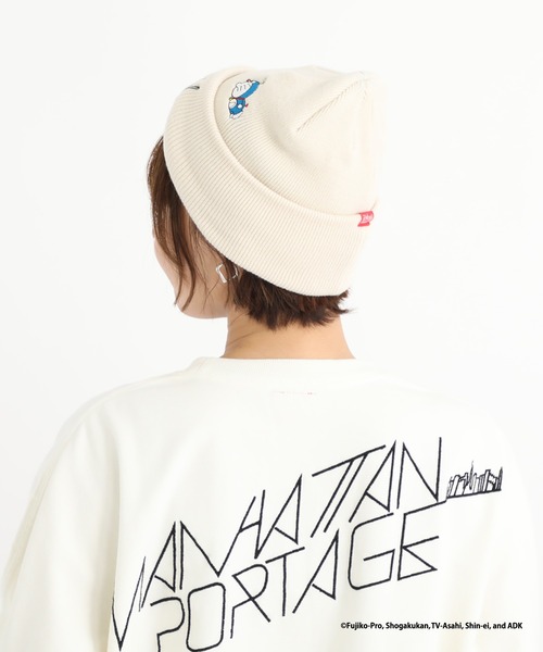 Manhattan Portage（マンハッタンポーテージ）の「Embroidery Watch DORAEMON（ニットキャップ/ビーニー・メンズ・アイボリー/ブラック・FREE）」の9枚目の写真