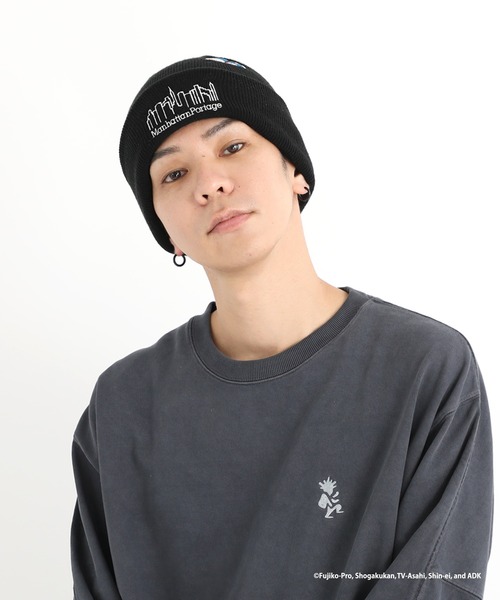 Manhattan Portage（マンハッタンポーテージ）の「Embroidery Watch DORAEMON（ニットキャップ/ビーニー・メンズ・アイボリー/ブラック・FREE）」の10枚目の写真