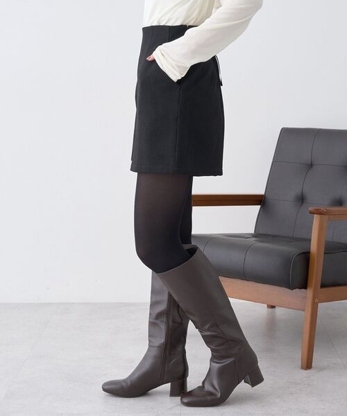 earth music&ecology(アースミュージックアンドエコロジー)の「バックレースアップショートパンツ(その他パンツ・レディース・ブラウン/ブラック・S/M)」の17枚目の写真