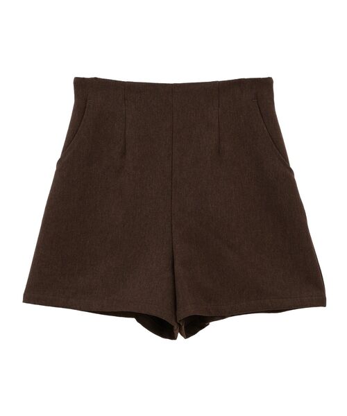 earth music&ecology(アースミュージックアンドエコロジー)の「バックレースアップショートパンツ(その他パンツ・レディース・ブラウン/ブラック・S/M)」の5枚目の写真