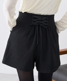 earth music&ecology | バックレースアップショートパンツ(その他パンツ)