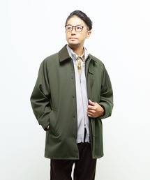 MEN'S MELROSE（メンズメルローズ）の「ボンディングツイルステンカラーブルゾン | 防風（ブルゾン・メンズ）」