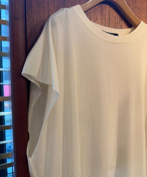 BEARDSLEY(ビアズリー)の「《SOFIE D'HOORE》チュニックカットソー(Tシャツ/カットソー・レディース・ホワイト・36)」の2枚目の写真