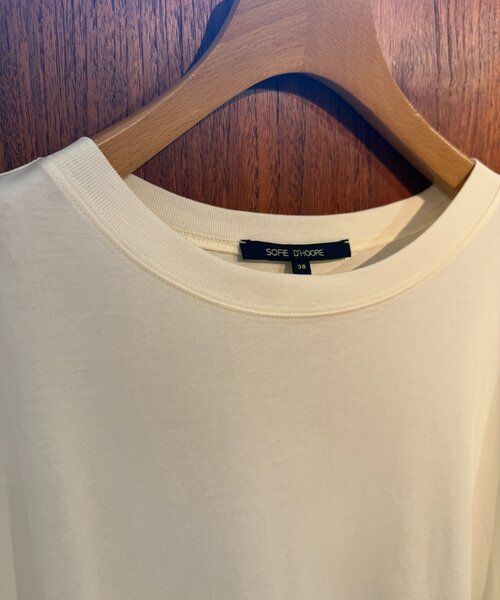 BEARDSLEY(ビアズリー)の「《SOFIE D'HOORE》チュニックカットソー(Tシャツ/カットソー・レディース・ホワイト・36)」の3枚目の写真