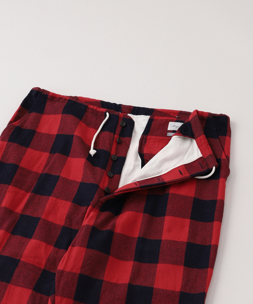 Marvine Pontiak shirt makers(マービンポンティアックシャツメーカーズ)の「Marvine Pontiak × WISM別注 Pajama Pants 2(その他パンツ・メンズ・レッド系その他・FREE)」の6枚目の写真