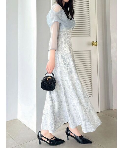 チュールベールジャカードドレス（ドレス）｜dazzlin（ダズリン）の