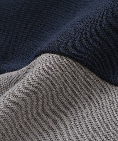 WASK（ワスク）の「ロゴ刺しゅう襟付きトレーナー(110~160cm)（スウェット・キッズ・グレー/ネイビー・130cm/140cm/150cm/160cm）」の15枚目の写真
