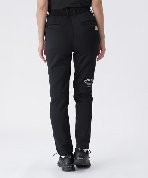 PING(ピン)の「【PING APPAREL】全方向ストレッチRENUキルト/ダンボールジャージ テーパードパンツ <GOLD> (LADIES)(その他パンツ・レディース・ホワイト/ブラック/ネイビー・LL/L/M/XS)」の4枚目の写真