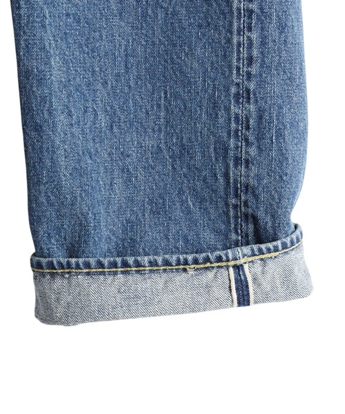 orSlow（オアスロウ）の「Orslow / オアスロウ：SHORT LENGTH 105 STANDARD SELVEDGE DENIM：01-1050SL-84[STD]（デニムパンツ・メンズ・インディゴブルー・4(XL)/2(M)/3(L)）」の4枚目の写真