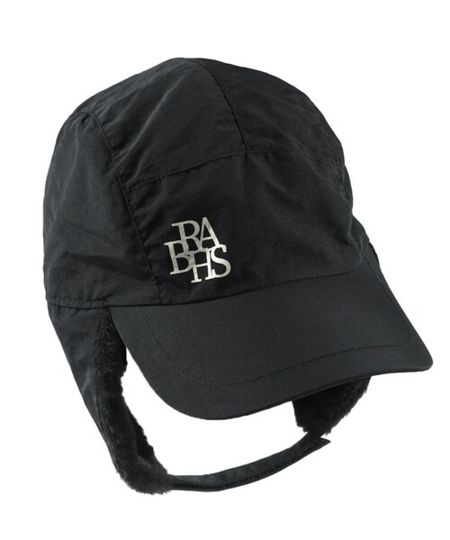 BRANSHES(ブランシェス)の「【あったか】ナイロン/フライトキャップ(キャップ・キッズ・ブラック/カーキオリーブ・54cm/52cm)」の10枚目の写真