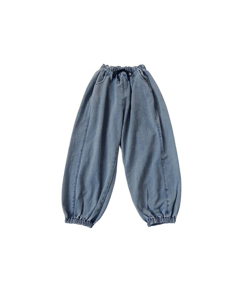 antiqua(アンティカ)の「デニム バルーンパンツ(デニムパンツ・レディース・グレー/ブルー・ONESIZE)」の20枚目の写真