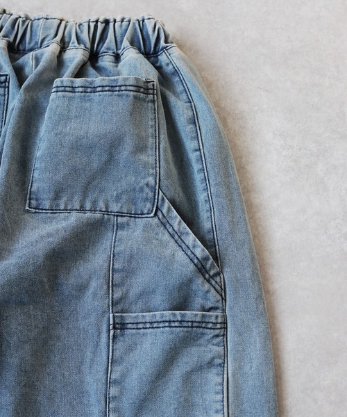 antiqua(アンティカ)の「デニム バルーンパンツ(デニムパンツ・レディース・グレー/ブルー・ONESIZE)」の22枚目の写真