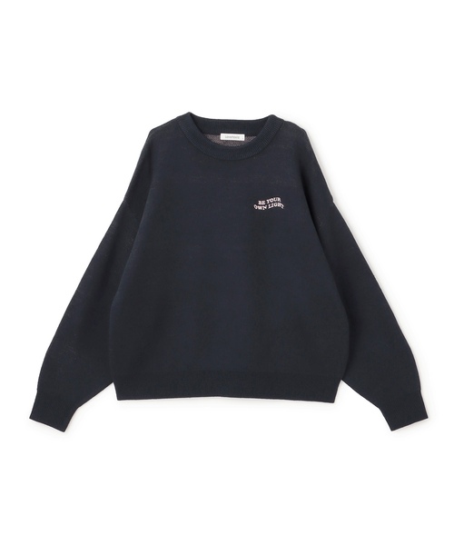 LOVETOXIC（ラブトキシック）の「【GOODPRICE】バックハートニットプルオーバー（ニット/セーター・キッズ・ネイビー/トップグレー/アイボリー/ブラック・M:150cm/S:140cm/L:160cm/130cm）」の17枚目の写真