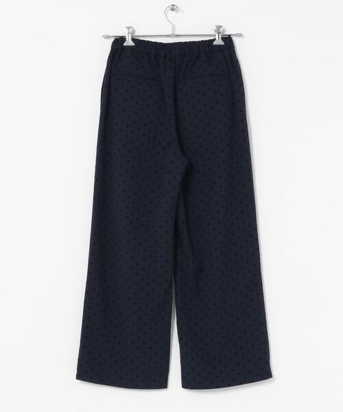 URBAN RESEARCH Sonny Label（アーバンリサーチサニーレーベル）の「『WEB限定』フロッキードットイージーパンツ（その他パンツ・レディース・ブラック/ネイビー・36/38）」の17枚目の写真