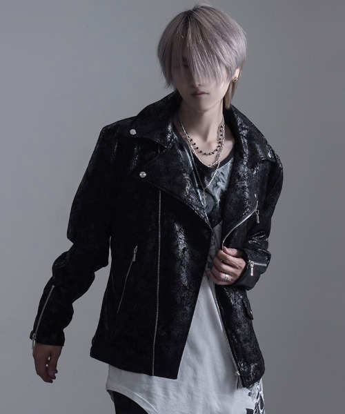 CavariA/キャバリア』WライダースJKT（ライダースジャケット）｜SILVER