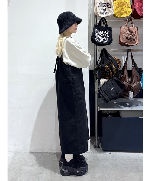 RODEO CROWNS WIDE BOWL（ロデオクラウンズワイドボウル）の「シャギーハット（ハット・レディース・ライトグレー/ブラック/ブラウン系その他・FREE）」の19枚目の写真