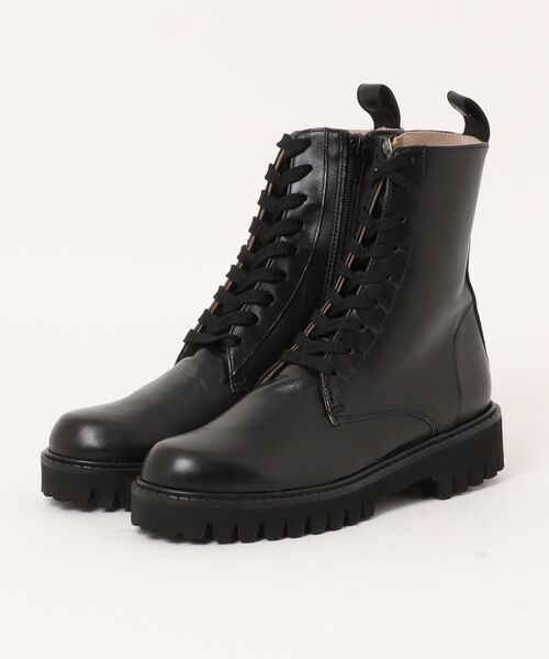 CORSO ROMA,9(コルソローマ)の「【CORSO ROMA 9】エクストラライトソールレースアップブーツ(W3007W)(ブーツ・レディース・ブラック・36/35)」の1枚目の写真