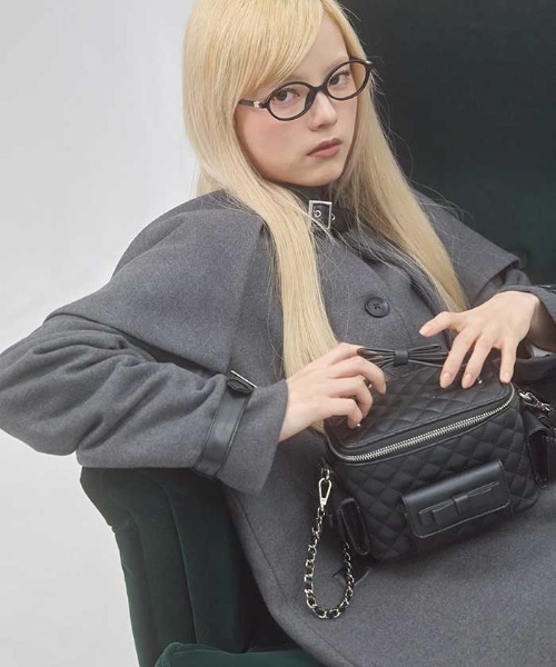 FickleBebe（フィクルベベ）の「キルティングリボンバニティ