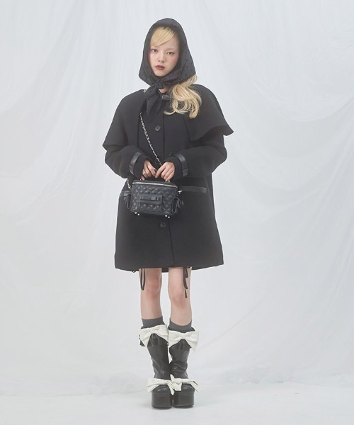 FickleBebe（フィクルベベ）の「キルティングリボンバニティ