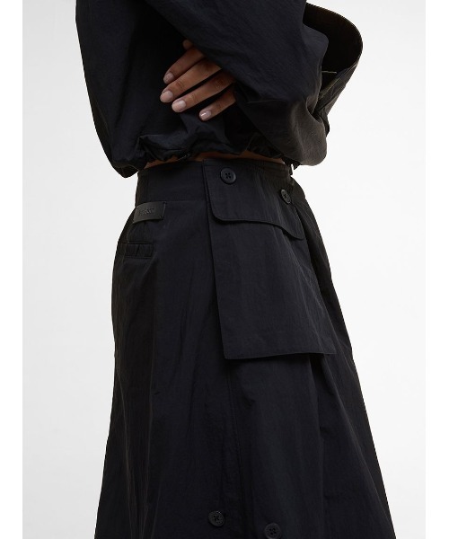 Barbour（バブアー）の「Imelda ミドルレングス スカート（スカート・レディース・ブラック・6/8）」の5枚目の写真