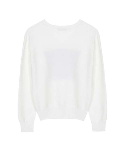 NICK&NICOLE(ニックアンドニコール)の「NICOLE ROSE JAQUARD PULLOVER KNIT_IVORY(ニット/セーター・レディース・その他・FREE)」の8枚目の写真