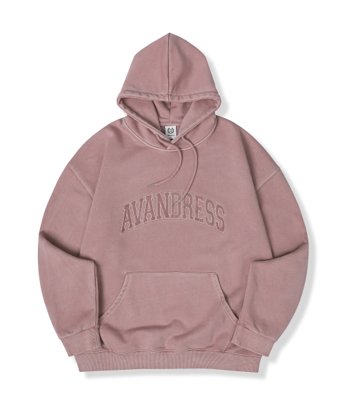 AVANDRESS（アバンドレス ）の「Pigment Felt Overfit Hoody PIGMENT WASHING BLACK（パーカー・レディース・ライトブラック・SMALL/MEDIUM/LARGE）」の4枚目の写真