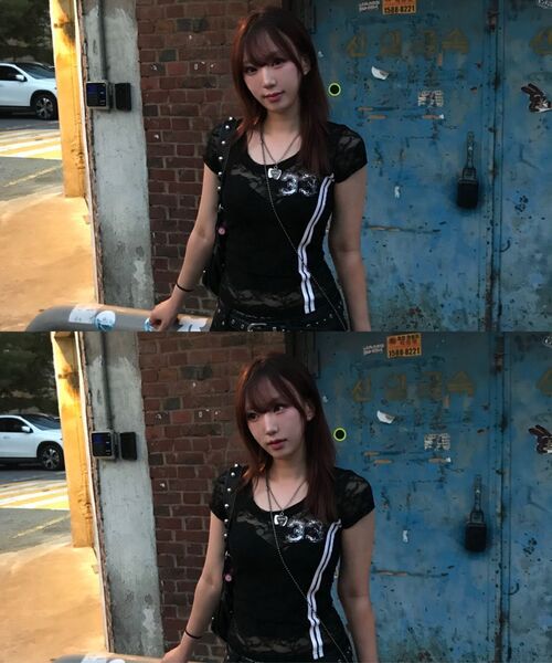 SETUP-EXE(セットアップイーエックスイー)の「33 LACE TOP / BLACK(Tシャツ/カットソー・レディース・その他・OS)」の6枚目の写真