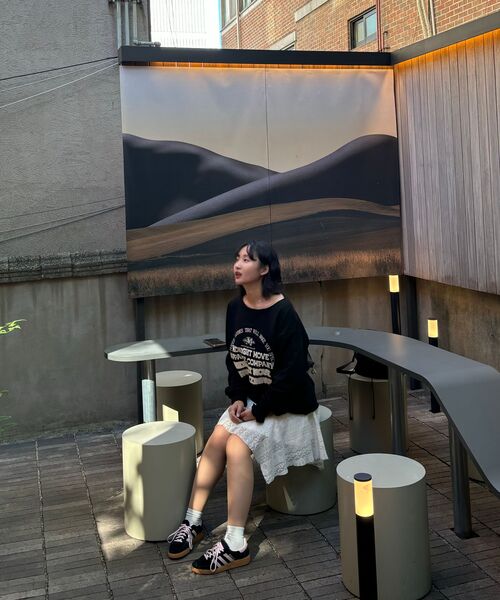 Midnight Move（ミッドナイトムーブ）の「ov off shoulder mtm [black]（スウェット・レディース・その他・FREE）」の7枚目の写真