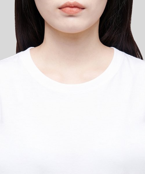 MUSINSA STANDARD WOMAN（ムシンサスタンダードウーマン）の「ウィメンズベーシックスリーブレストップ[ホワイト]（Tシャツ/カットソー・レディース・その他・SMALL/MEDIUM/LARGE/X-LARGE/X-SMALL）」の5枚目の写真