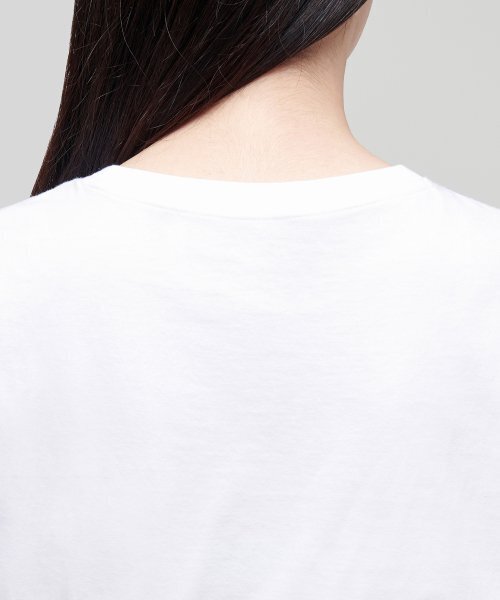 MUSINSA STANDARD WOMAN（ムシンサスタンダードウーマン）の「ウィメンズベーシックスリーブレストップ[ホワイト]（Tシャツ/カットソー・レディース・その他・SMALL/MEDIUM/LARGE/X-LARGE/X-SMALL）」の6枚目の写真