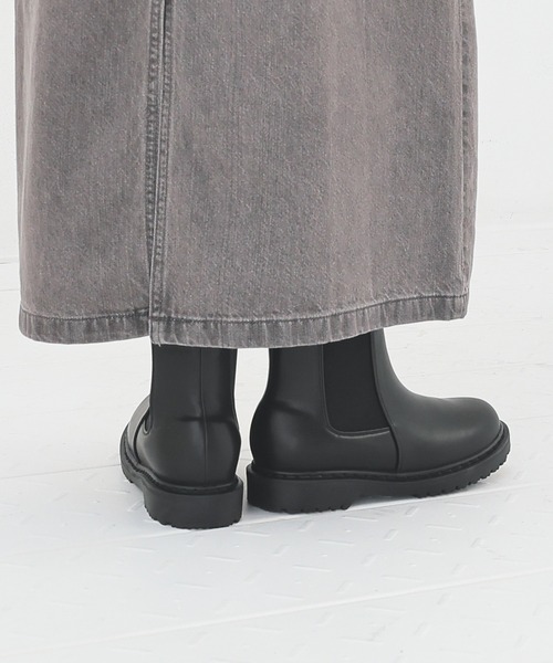 Honeys(ハニーズ)の「軽量サイドゴアブーツ(ブーツ・レディース・ブラック・S/M/LL/L)」の8枚目の写真