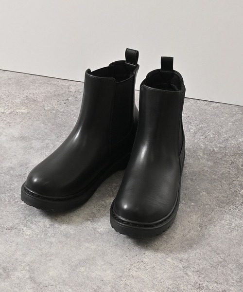 Honeys(ハニーズ)の「軽量サイドゴアブーツ(ブーツ・レディース・ブラック・S/M/LL/L)」の9枚目の写真