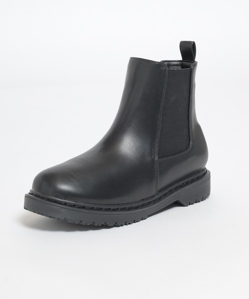 Honeys(ハニーズ)の「軽量サイドゴアブーツ(ブーツ・レディース・ブラック・S/M/LL/L)」の12枚目の写真