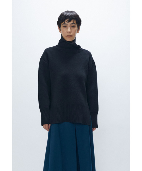 1er Arrondissement(プルミエアロンディスモン)の「ウールカシミアダブルフェイスボトルネックニット(ニット/セーター・レディース・オフホワイト/ライトグレー/ブラック系その他3・FREE)」の10枚目の写真