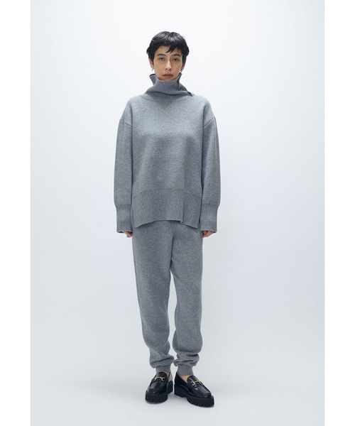 1er Arrondissement(プルミエアロンディスモン)の「ウールカシミアダブルフェイスボトルネックニット(ニット/セーター・レディース・オフホワイト/ライトグレー/ブラック系その他3・FREE)」の19枚目の写真