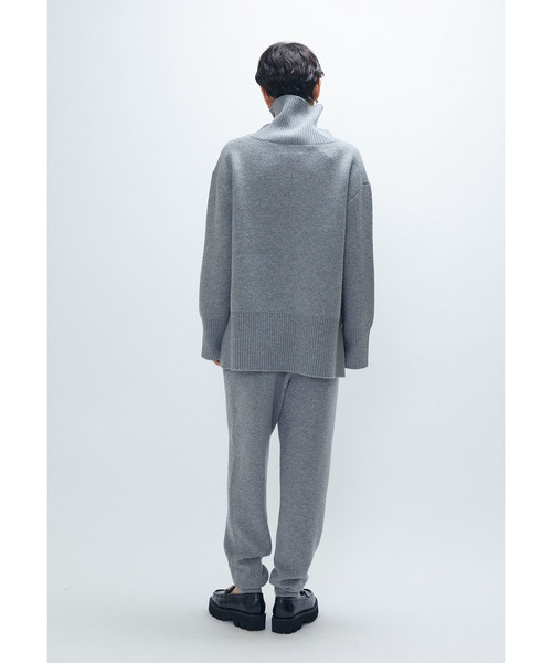 1er Arrondissement(プルミエアロンディスモン)の「ウールカシミアダブルフェイスボトルネックニット(ニット/セーター・レディース・オフホワイト/ライトグレー/ブラック系その他3・FREE)」の21枚目の写真