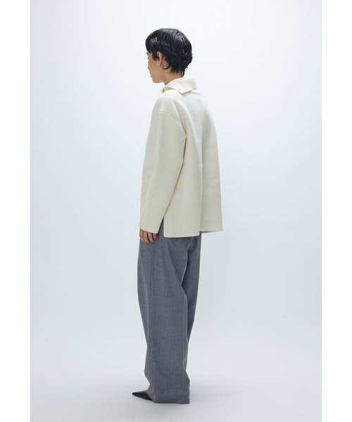 1er Arrondissement(プルミエアロンディスモン)の「ウールカシミアダブルフェイスボトルネックニット(ニット/セーター・レディース・オフホワイト/ライトグレー/ブラック系その他3・FREE)」の7枚目の写真
