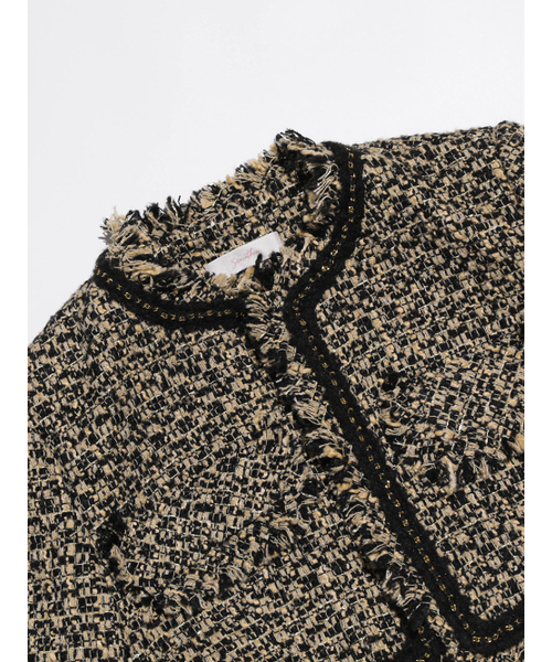 SINCETHEN（シンスゼン）の「フリンジツイードジャケット（その他アウター・レディース・その他・SMALL/MEDIUM/LARGE）」の16枚目の写真