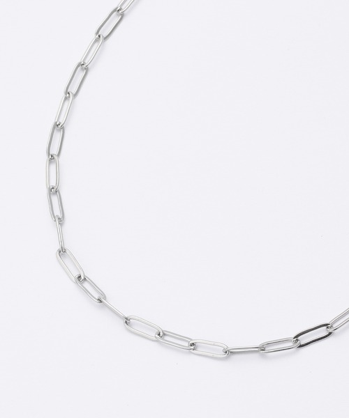COLONY 2139（コロニートゥーワンスリーナイン）の「ステンレスミックスチェーンネックレス（ネックレス・メンズ・シルバー・FREE）」の4枚目の写真