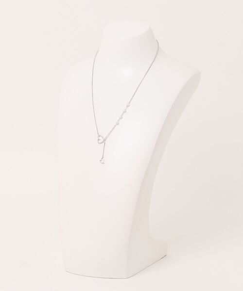 Heather(ヘザー)の「モチーフキャシャハートネックレス 613157(ネックレス・レディース・シルバー/ゴールド・ONE SIZE)」の4枚目の写真