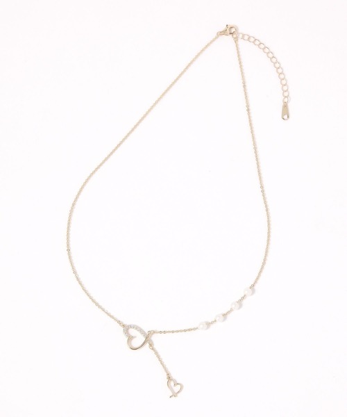 Heather(ヘザー)の「モチーフキャシャハートネックレス 613157(ネックレス・レディース・シルバー/ゴールド・ONE SIZE)」の5枚目の写真