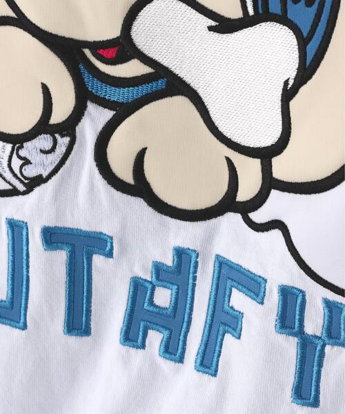 GALFY(ガルフィー)の「GALFY/ガルフィー/【LHP別注】ガルちゃんいぬたロンTee(Tシャツ/カットソー・レディース・ブラック/ホワイト・L/XL)」の7枚目の写真