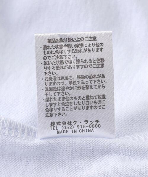 GALFY(ガルフィー)の「GALFY/ガルフィー/【LHP別注】ガルちゃんいぬたロンTee(Tシャツ/カットソー・レディース・ブラック/ホワイト・L/XL)」の10枚目の写真