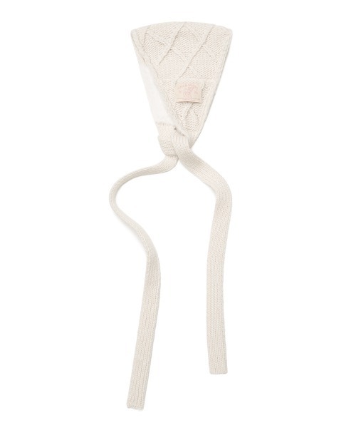 ROCKFISH WEATHERWEAR(ロックフィッシュウェザーウェア)の「DIAMOND CABLE EARMUFF(イヤーマフ・レディース・グレー/アイボリー/オリーブ/ラベンダー・FREE)」の9枚目の写真