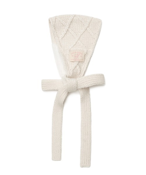 ROCKFISH WEATHERWEAR(ロックフィッシュウェザーウェア)の「DIAMOND CABLE EARMUFF(イヤーマフ・レディース・グレー/アイボリー/オリーブ/ラベンダー・FREE)」の10枚目の写真